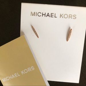 Michael Kors Rose Gold Studs